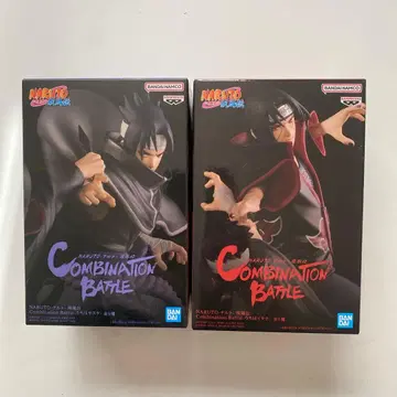 나루토 질풍전 피규어 2개 세트 (우치하 이타치, 사스케)