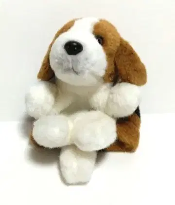 개 봉제 인형 퍼펫 레트로 애니멀 동물