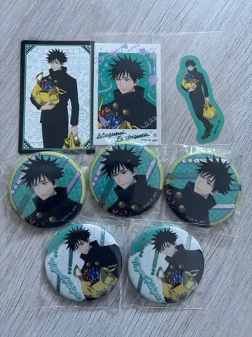 주술회전 회옥옥절 시부야사변 돈키 파티 스티커 캔뱃지 후시구로 메구미