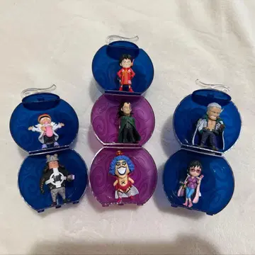 [원피스] 캡슐 토이 피규어 7체 세트