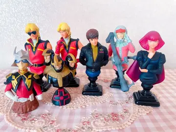 하로캡 기동전사 건담 Z 흉상 피규어 7종 세트