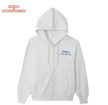 치이카와 x 산리오 캐릭터즈 ZIP 후드티 M 사이즈