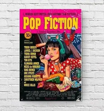 대형 영화 포스터 펄프 픽션 Pulp Fiction US판 of7