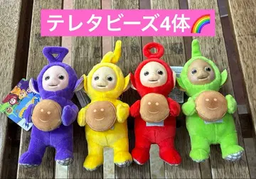 텔레토비즈 마스코트 볼체인 4개 세트