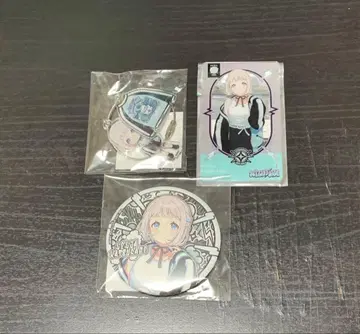 학원 아이돌 마스터 TSUTAYA 카츠라기 리리야 캔뱃지 세트