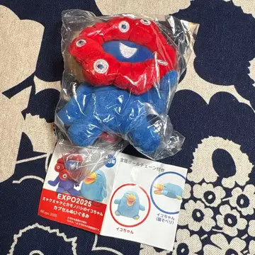 만박 미야쿠미야쿠 오리너구리 EXPO2025 캡슐 봉제 인형