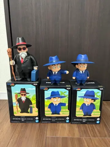 드래곤볼 소프트 비닐 메이트 손오공 크리링 무천도사