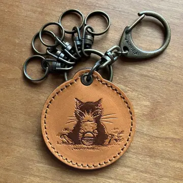 고양이 다얀 와치필드 키링