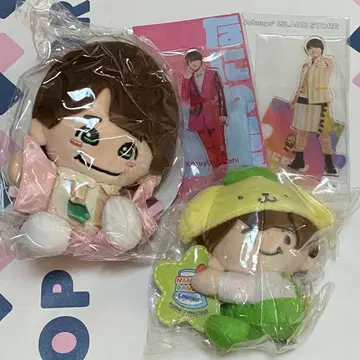 나니와단시 오하시 카즈야 아크릴 스탠드 치비 누이 마스코트 4종 세트