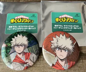 토부 동물공원 콜라보 히로아카 캔뱃지 바쿠고 카츠키