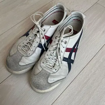 오니츠카타이거 mexico66 레트로 스니커즈 화이트/네이비/레드