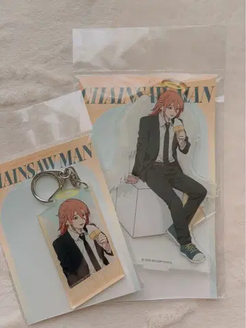 체인소 맨 천사의 악마 아크릴 스탠드 키링