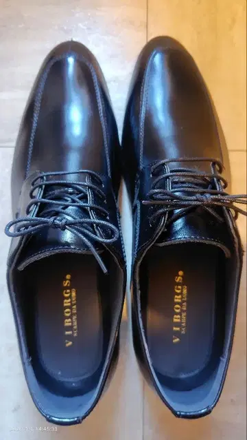 컨디션 최상 [ VIBORGS ] 비즈니스 슈즈 27cm U칩 V칩