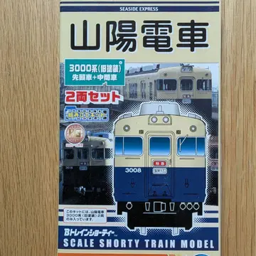 B 트레인 [ 산요 기차 3000계 (구 페인팅) ] 2량