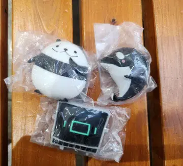 저항 펭귄 팬더 범고래 상사 세트 스퀴즈 가챠가챠