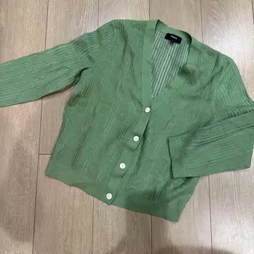 Theory 그린 가디건 S 사이즈