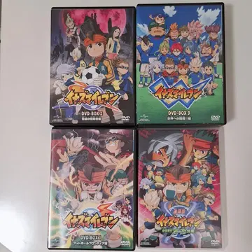 이나즈마 일레븐 DVD-BOX 전 3권 + 극장판