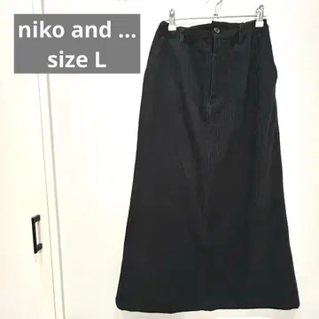 니코앤드 - 샴브레이 큐슈 타이트 스커트 L 사이즈