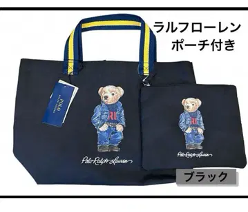 정가 이하 [ 새상품/파우치 포함 ] 랄프 로렌 폴로베어 백