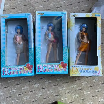 HG EX 아야나미 육성 계획 하이 그레이드 피규어 3종 세트