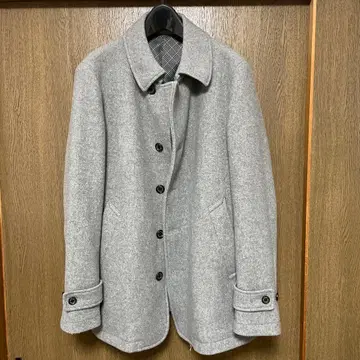 TAKEO KIKUCHI 그레이 피 코트