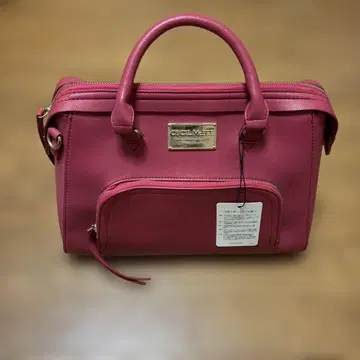 핑크 합성 피혁 핸드백 CECIL Mc BEE 세실 맥비 가죽