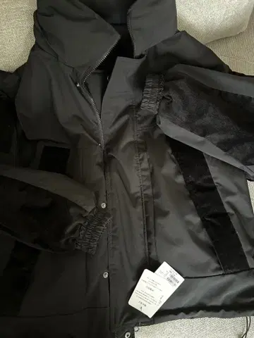 CPCM 밀리터리 충전솜 블루종 리버서블