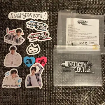 RUNSEOKJIN EP. TOUR in JAPAN 스티커 10개