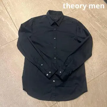 띠어리 theorymen 다크 네이비 긴팔 셔츠 40