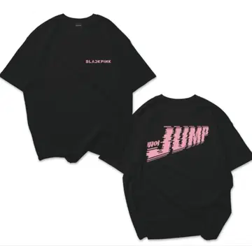 BLACKPINK [JUMP] T셔츠-LOGO- (BLACK)