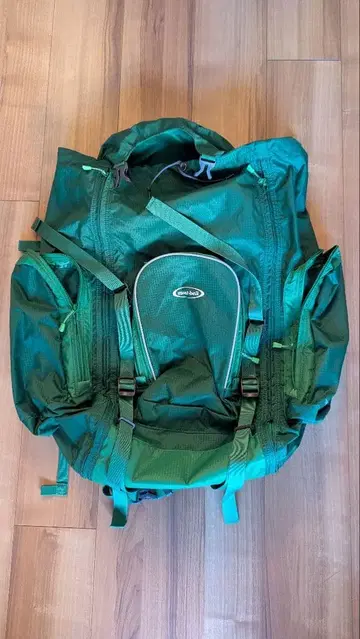 몽벨 트리플 포켓 팩 45-60L 보틀 그린