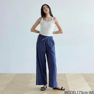 [ SeaRoomlynn ] 소프트 플레어 저지 팬츠