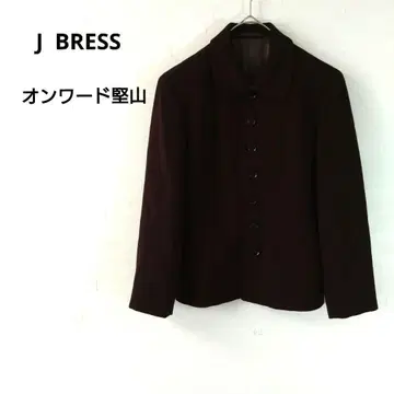 제이 블레스 테일러드 자켓 다크 퍼플 울 100% F