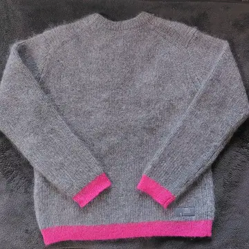 유니폼 익스페리먼트 모헤어 니트 프래그먼트 디자인