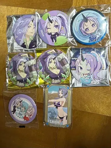 전생했더니 슬라임이었던 건에 대하여 시온 캔뱃지 묶음 판매