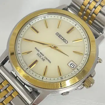 [ N ] 작동품 SEIKO 7B52-0AF0 전파 솔라 손목시계