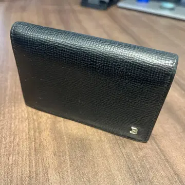 BALLY 블랙 명함지갑 가죽