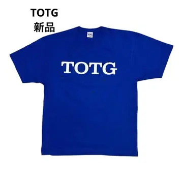 새상품 티오티지 TOTG 로고 티셔츠 블루 M 1LDK