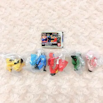 HG 비밀전대 고레인저 2억개 돌파 복각판 전 5종 풀컴프