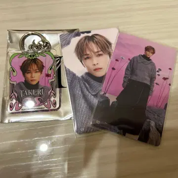 INI 고토 타케루 아크릴 키링 트레이딩 카드 세트