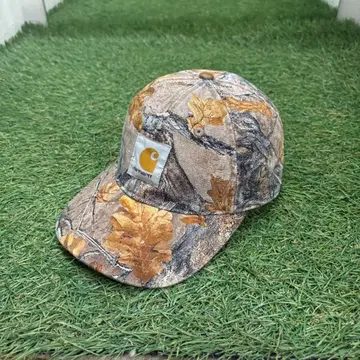 거의 미사용 Carhartt WIP tree camo 6패널 캡