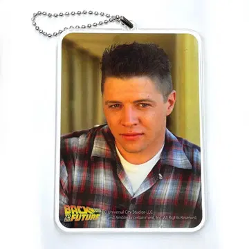 백투더퓨처 비프 타넨 아크릴 키링