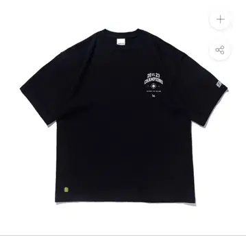 zeta division CHAMPIONS 2023 TEE / BLACK