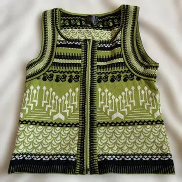 [ 새상품급 ] 트렁크 히로코코시노 니트 디자인 베스트 일본제