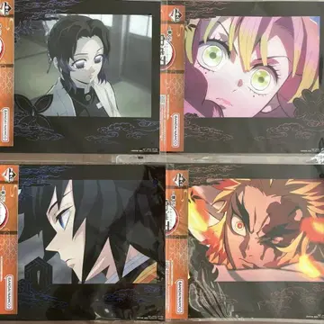 제일복권 귀멸의 칼날 상현의 삼 미니 비주얼 포스터