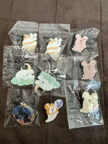 디즈니 할로윈 유령 정글 카니발 쟝카니 핀 배지