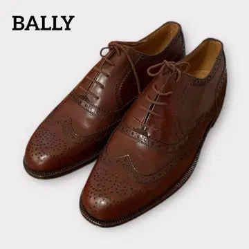 발리 윙팁 메달리온 내피 가죽 극미품 스위스산 6E