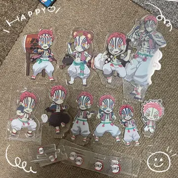 귀멸의 칼날 아카자 아크릴 스탠드 묶음 판매