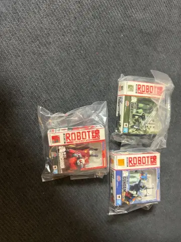 기동전사 건담 ROBOT혼 미니어처 컬렉션 3종 세트