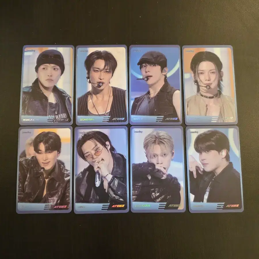 Ateez Choi San Signed Polaroid | Bunjang Global